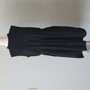 Black sleeveless dress